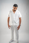 Ensemble Chemise Pantalon Blanc