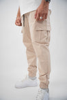 Pantalon Cargo Beige