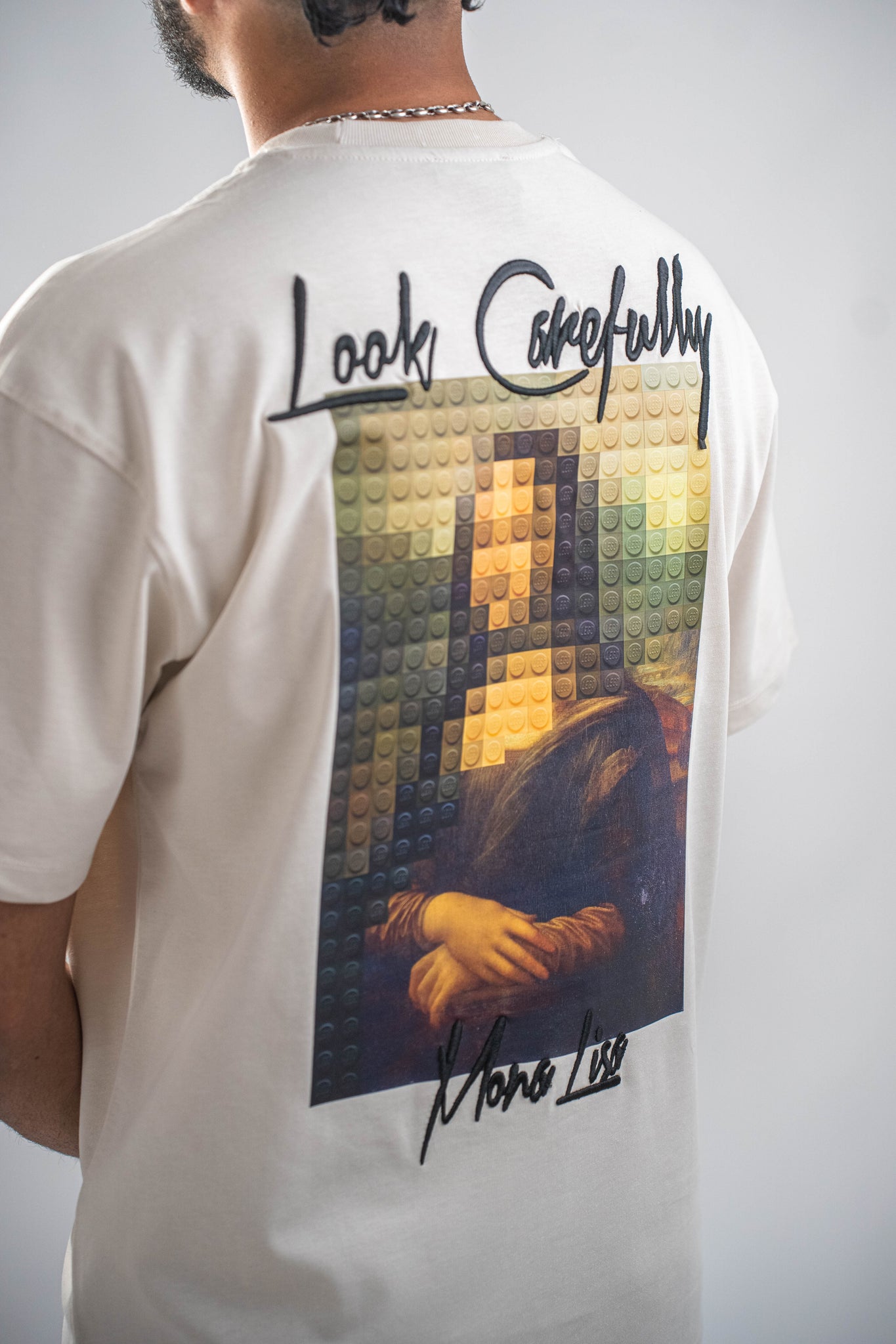 T-shirt Beige Mona Lisa