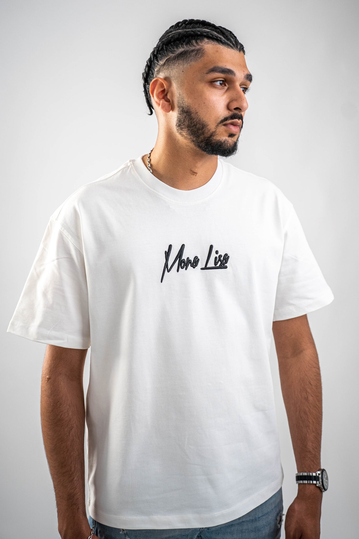 T-shirt Blanc Mona Lisa