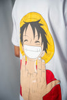 T-shirt Blanc One Piece Jul