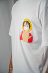 T-shirt Blanc One Piece Jul