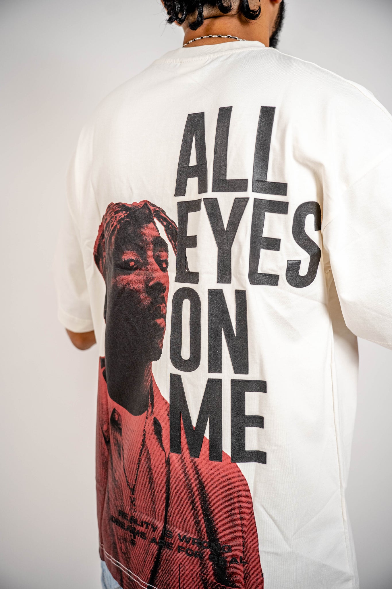 T-shirt Beige - Tupac