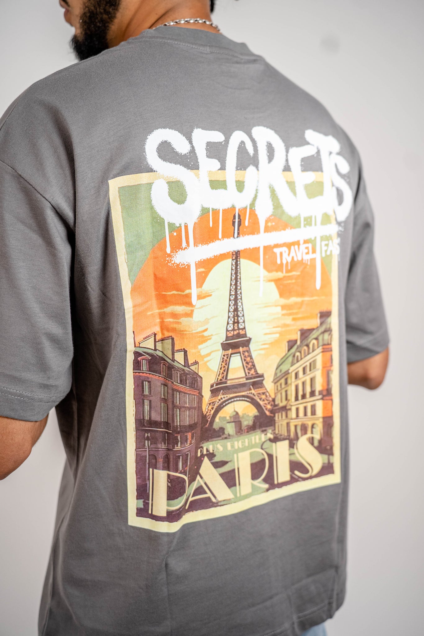 T-shirt Gris - Paris