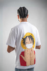 T-shirt Blanc One Piece Jul