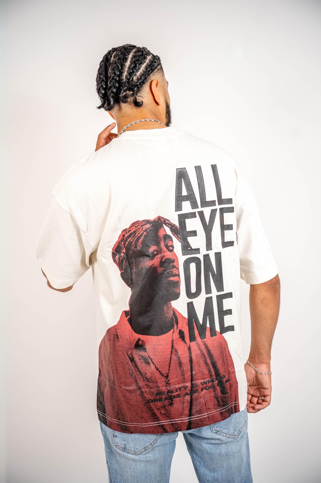 T-shirt Beige - Tupac