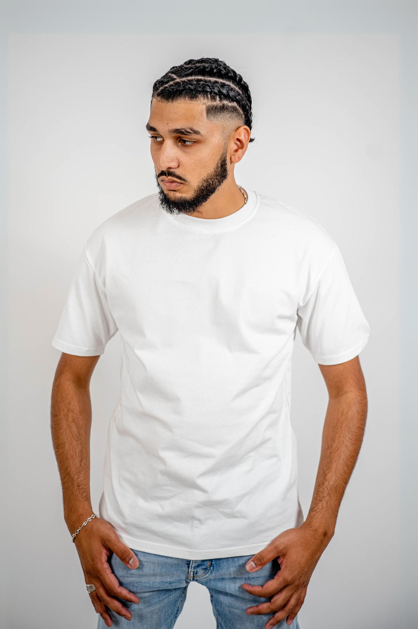 T-shirt Uni Blanc