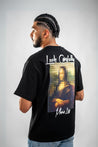 T-shirt Noir Mona Lisa