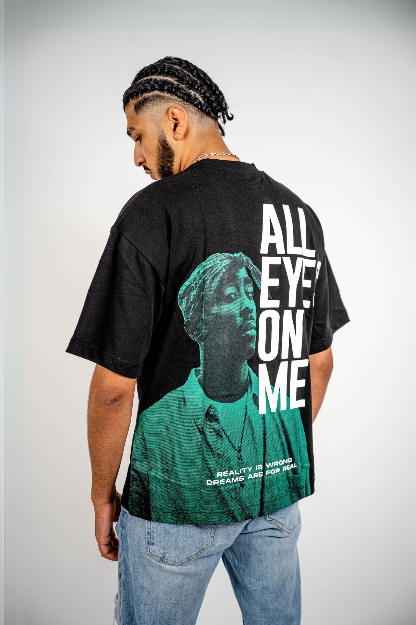 T-shirt Noir - Tupac