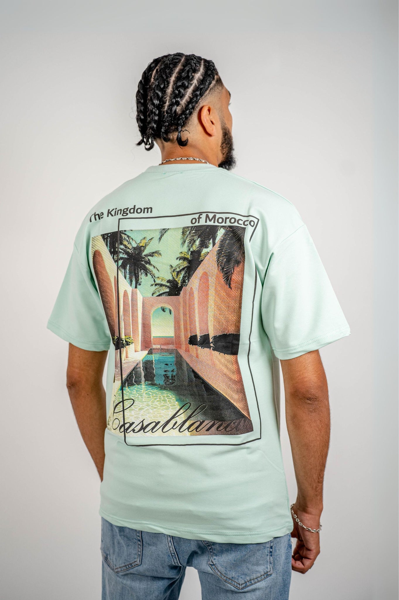 T-shirt Vert - Casablanca